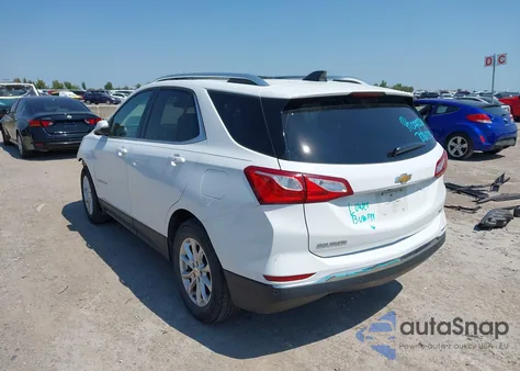 2018 Chevrolet Equinox Lt из США, поврежденный, VIN 2GNAXJEV7J6280302
